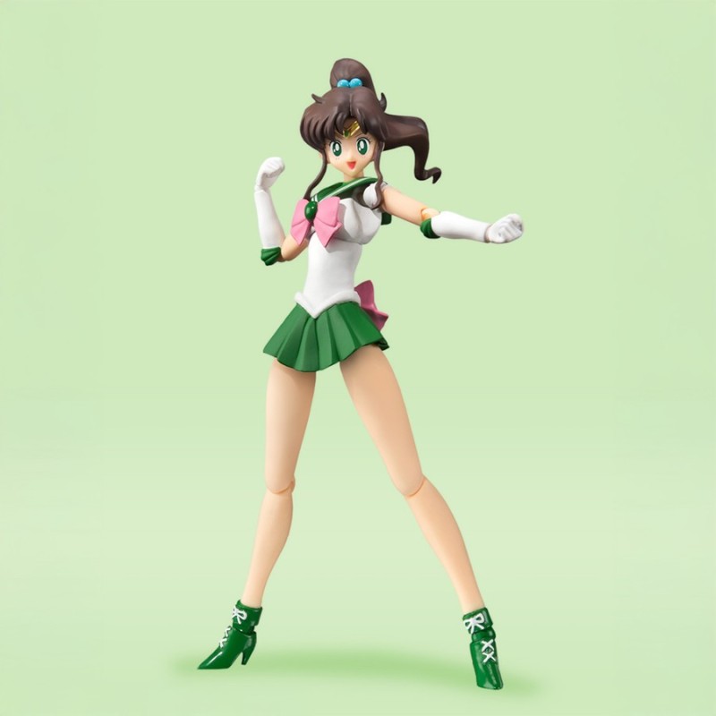 SAILOR JUPITER PRETTY GUARDIAN ACE FIGURA 15 CM SAILOR MOON SH FIGUARTS RE-ISSUED