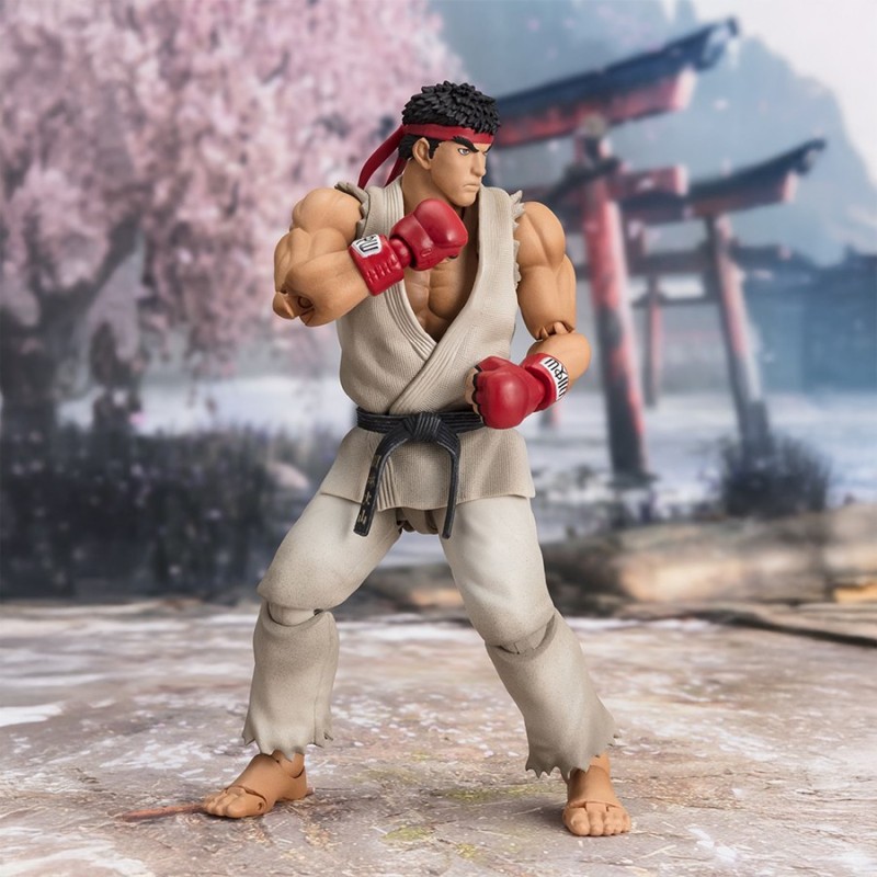 RYU OUTFIT 2 VER. FIGURA 15 CM STREET FIGHTER SERIES SH FIGUARTS