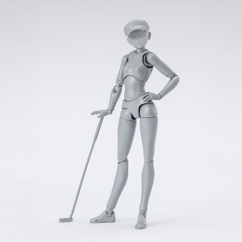 MUJER SPORTS DX ED SET (BIRDIE WING VER.) COLOR GRIS FIGURA 13,5 CM BODY CHAN SH FIGUARTS