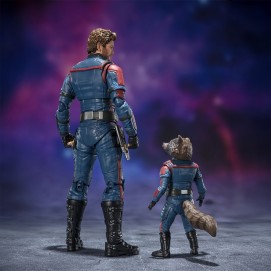 STAR LORD & ROCKET RACCOON 2 FIGURAS 15 & 6 CM MARVEL GUARDIANS OF THE GALAXY VOPRECIO NETO / FECHA LIMITE: 23/05/2023