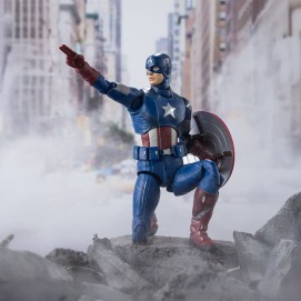 CAPITAN AMERICA (AVENGERS ASSEMBLE) EDITION FIGURA 15 CM MARVEL AVENGERS SH FIGUPRECIO NETO