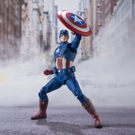 CAPITAN AMERICA (AVENGERS ASSEMBLE) EDITION FIGURA 15 CM MARVEL AVENGERS SH FIGUPRECIO NETO