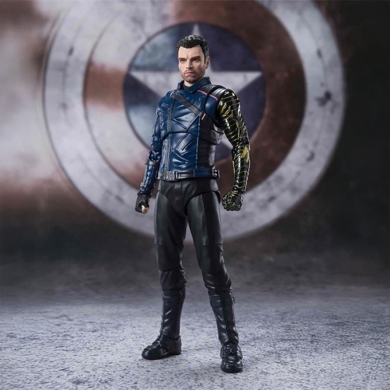 BUCKY BARNES FIGURA MARVEL THE FALCON AND THE WINTER SOLDIER SH FIGUARTS