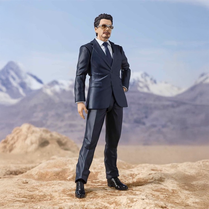 TONY STARK BIRTH OF IRON MAN VER. FIGURA 15 CM MARVEL IRON MAN SH FIGUARTS      PRECIO NETO