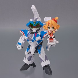 VF-31J SIEGFRIED WITH FREYJA WION FIGURA 10 CM MACROSS TINY SESSION