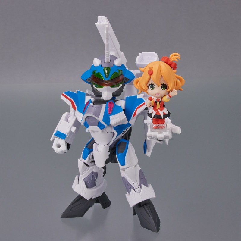 VF-31J SIEGFRIED WITH FREYJA WION FIGURA 10 CM MACROSS TINY SESSION