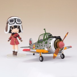 KYLIE & HAYABUSA SET 2 FIGURAS 13 CM THE KOTOBUKI SQUADRON IN THE WILDERNESS FIGUARTS MINI