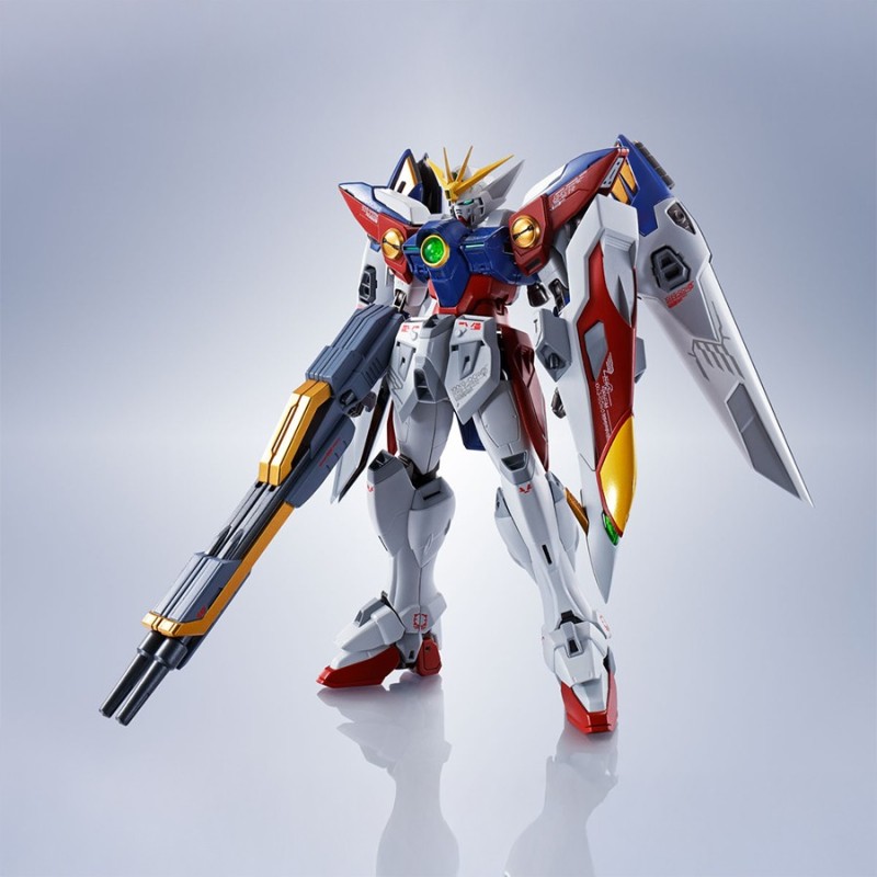 WING GUNDAM ZERO FIGURA 14 CM NEW MOBILE REPORT GUNDAM WING METAL ROBOT SPIRITS RE-ISSUED