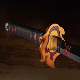 NICHIRIN SWORD (TANJIRO KAMADO) KYOJURO RENGOKUS SWORD GUARD VERSION REPLICA 88 CM DEMON SLAYER: KIMETSU NO YAIBA PROPLICA