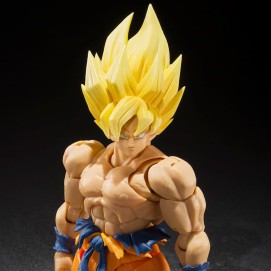 SUPER SAIYAN SON GOKU -LEGENDARY SUPER SAIYAN- FIGURA 15,4 CM DRAGON BALL Z SH FIGUARTS BEST SELECTION