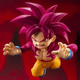 SON GOKU SUPER SAIYAN 4 MINI -DAIMA- FIGURA 8 CM DRAGON BALL DAIMA SH FIGUARTS COLLECTORS SHOP