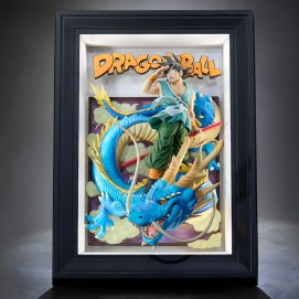 SON GOKU AND DRAGON CUADRO 3D 27,5 CM DRAGON BALL TAMASHII ART                  PRECIO NETO / FECHA LIMITE 02/04/2025