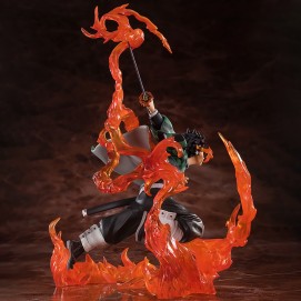 TANJIRO KAMADO KYOJURO RENGOKUS SWORD GUARD VERSION FIGURA 19,5 CM DEMON SLAYER: KIMETSU NO YAIBA FIGUARTS ZERO