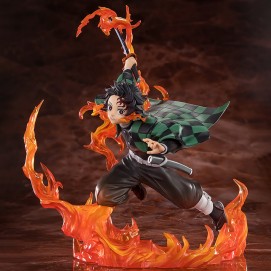 TANJIRO KAMADO KYOJURO RENGOKUS SWORD GUARD VERSION FIGURA 19,5 CM DEMON SLAYER: KIMETSU NO YAIBA FIGUARTS ZERO