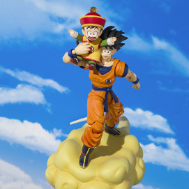 S.H. Figuarts Son Goku & Son Gohan - Kid - & Kintoun - Exclusive Edition