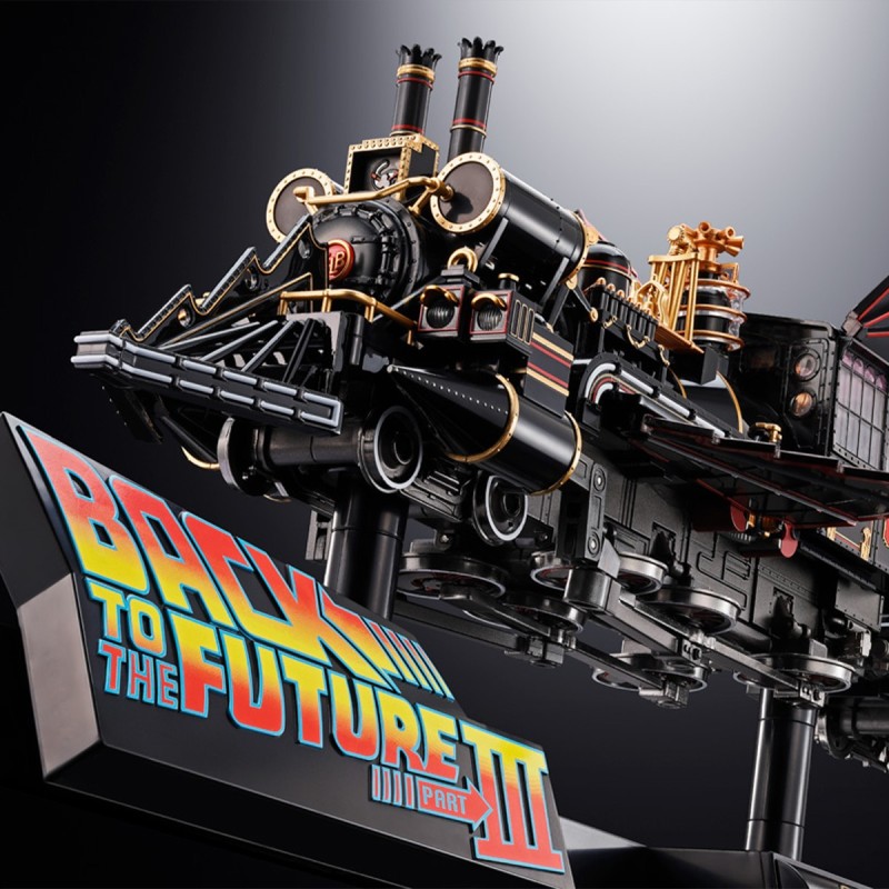 TIME TRAIN  FIGURA 52 CM BACK TO THE FUTURE III CHOGOKIN