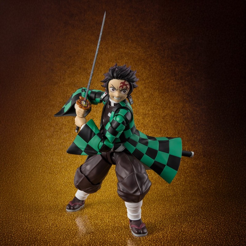 TANJIRO KAMADO BATTLE IN THE INFINITY CASTLE VERSION FIGURA 14 CM DEMON SLAYER: KIMETSU NO YAIBA SH FIGUARTS