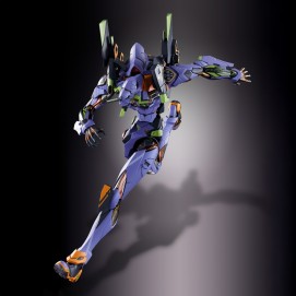 EVANGELION 01 TEST TYPE WITH THE SPEAR OF GAIUS FIGURA 22 CM EVANGELION 30TH ANNIVERSARY METAL BUILD
