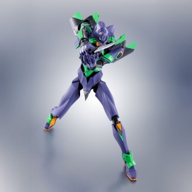 EVANGELION 01 TEST TYPE WITH THE SPEAR OF CASSIUS RENEWAL COLOR EDITION FIGURA 17 CM EVANGELION 3.0+1.0 THE ROBOT SPIRITS RE-RUN