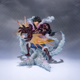 MONKEY D. LUFFY GEAR 4 LEO BAZOOKA EXTRA BATTLE FIGURA 18 CM ONE PIECE FIGUARTS ZERO RE-RUN