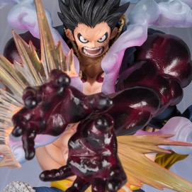 MONKEY D. LUFFY GEAR 4 LEO BAZOOKA EXTRA BATTLE FIGURA 18 CM ONE PIECE FIGUARTS ZERO RE-RUN