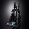 EVANGELION 01 EVANGELION 02 PRODUCTION MODEL WITH THE SPEAR OF CASSIUS FIGURA 22 CM EVANGELION 30TH ANNIVERSARY METAL BUILD COLL
