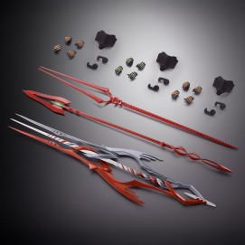 SPEARS ANOTHER COLOR VERSION SET 3 REPLICAS 40 CM EVANGELION 30TH ANIVERSARY METAL BUILD COLLECTORS SHOP