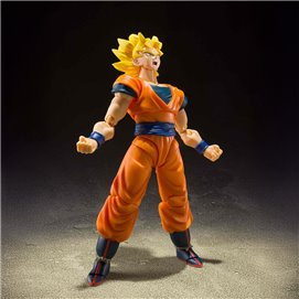 SON GOKU SUPER SAIYAN FULL POWER FIGURA 14 CM DRAGON BALL Z SH FIGUARTS RE-RUN