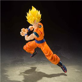 SON GOKU SUPER SAIYAN FULL POWER FIGURA 14 CM DRAGON BALL Z SH FIGUARTS RE-RUN