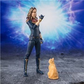 CAPTAIN MARVEL FIGURA 15 CM THE MARVELS SH FIGUARTS
