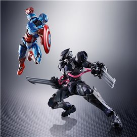 VENOM WOLVERINE FIGURA 16 CM TECH-ON AVENGERS SH FIGUARTS