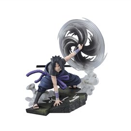SASUKE UCHIHA THE LIGHT & DARK OF THE MANGEKYO SHARINGAN VER. EXTRA BATTLE FIG. 20 CM NARU
