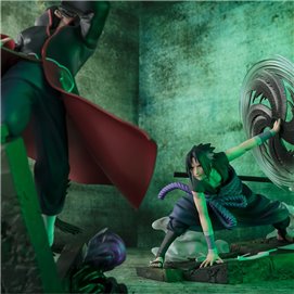 SASUKE UCHIHA THE LIGHT & DARK OF THE MANGEKYO SHARINGAN VER. EXTRA BATTLE FIG. 20 CM NARU