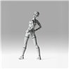 BODY CHAN -SPORTS EDITION WIRE FRAME- (GRAY COLOR VER.) FIG. 13,5 CM BODY KUN / BODY CHAN