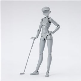 MUJER SPORTS DX ED SET (BIRDIE WING VER.) COLOR GRIS FIGURA 13,5 CM BODY CHAN SH FIGUARTS