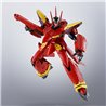 VF-19 CUSTOM FIRE VALKYRIE FIGURA 15 CM MACROSS 7 HI-METAL R