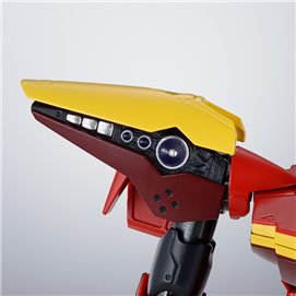 VF-19 CUSTOM FIRE VALKYRIE FIGURA 15 CM MACROSS 7 HI-METAL R