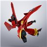 VF-19 CUSTOM FIRE VALKYRIE FIGURA 15 CM MACROSS 7 HI-METAL R