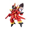 VF-19 CUSTOM FIRE VALKYRIE WITH BASARA NEKKI FIGURA 11 CM MACROSS 7 TINY SESSION
