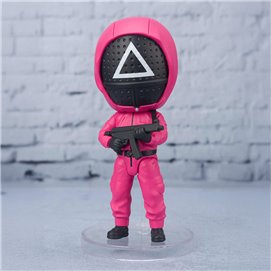 MASKED SOLDIER FIGURA 9 CM SQUID GAME FIGUARTS MINI