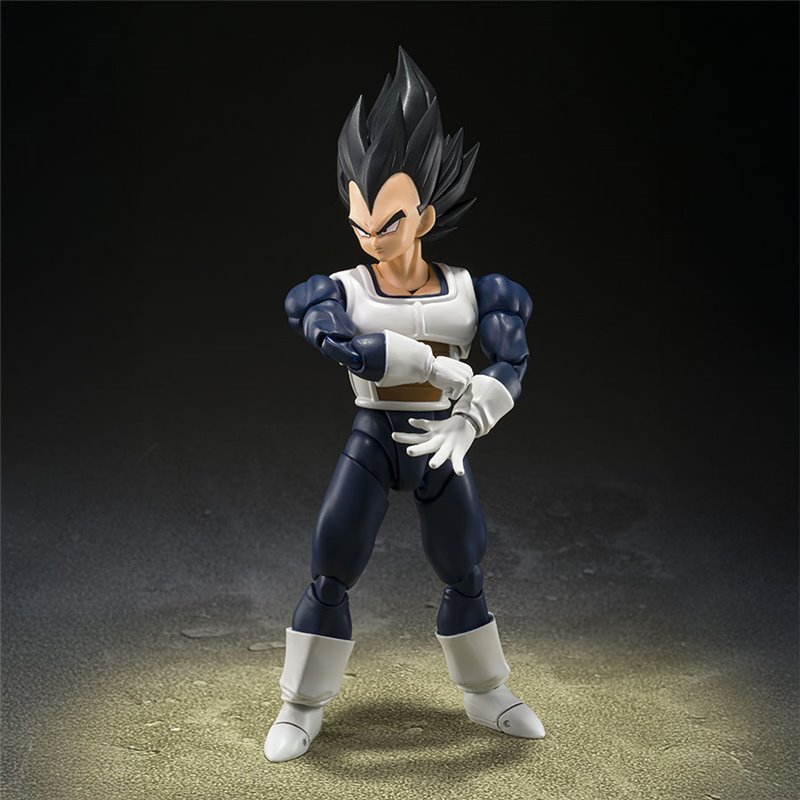 VEGETA -OLD BATTLE CLOTHES- FIG. 14 CM DRAGON BALL Z SH FIGUARTS COLLECTORS SHOP VEGETA -OLD BATTLE CLOTHES- FIG. 14 CM DRAGON BALL Z SH FIGUARTS COLLECTORS SHOP