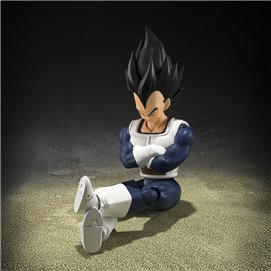 VEGETA -OLD BATTLE CLOTHES- FIG. 14 CM DRAGON BALL Z SH FIGUARTS COLLECTORS SHOP