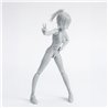 MUJER -SCHOOL LIFE- EDITION DX SET (GRAY COLOR VER.) FIG. 13 CM BODY-CHAN SH FIGUARTS