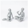 MUJER -SCHOOL LIFE- EDITION DX SET (GRAY COLOR VER.) FIG. 13 CM BODY-CHAN SH FIGUARTS