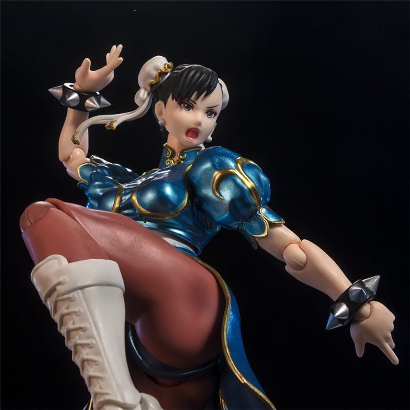 CHUN-LI OUTFIT 2 VER. FIGURA 14,5 CM STREET FIGHTER SERIES SH FIGUARTS CHUN-LI OUTFIT 2 VER. FIGURA 14,5 CM STREET FIGHTER SERIES SH FIGUARTS