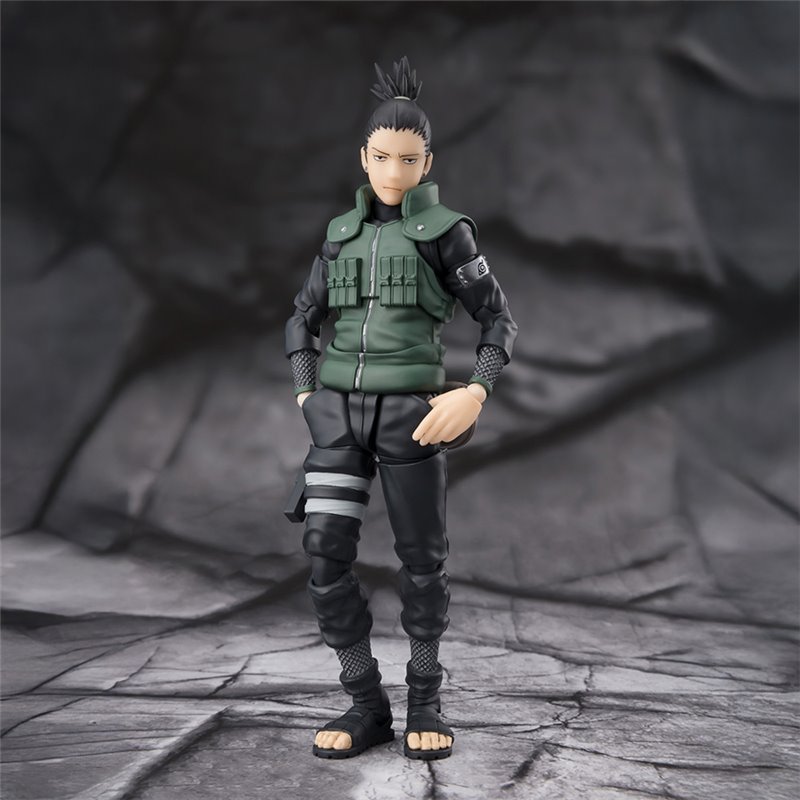 SHIKAMARU NARA BRILLIANT STRATEGIST VER. FIG. 14,5 CM NARUTO SHIPPUDEN SH FIGUARTS SHIKAMARU NARA BRILLIANT STRATEGIST VER. FIG. 14,5 CM NARUTO SHIPPUDEN SH FIGUARTS