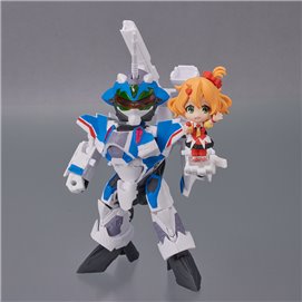 VF-31J SIEGFRIED WITH FREYJA WION FIGURA 10 CM MACROSS TINY SESSION