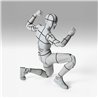 BODY KUN -SPORTS EDITION WIRE FRAME- (GRAY COLOR VER.) FIG. 15 CM BODY KUN / BODY CHAN SH