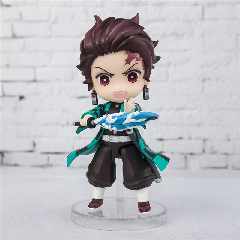 TANJIRO KAMADO WATER BREATHING FIGURA 9 CM KIMETSU NO YAIBA DEMON SLAYER FIGUARTS MINI TANJIRO KAMADO WATER BREATHING FIGURA 9 CM KIMETSU NO YAIBA DEMON SLAYER FIGUARTS MINI