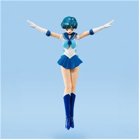 SAILOR MERCURY PRETTY GUARDIAN ACE FIGURA 14 CM SAILOR MOON SH FIGUARTS RE-ISSUED
